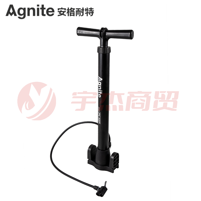 安格耐特(Agnite)F1323_60cm钢合金打气筒(黑色)