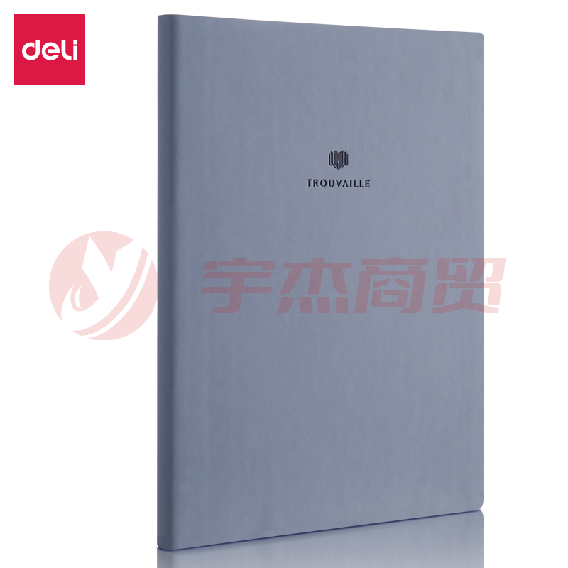 得力3175会议记录本笔记本(蓝色)(本)