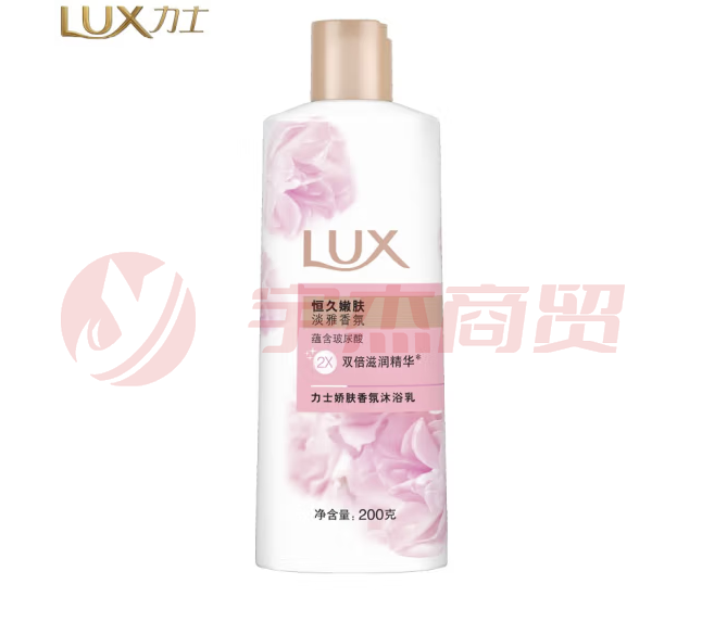 力士沐浴露沐浴乳浴液 力士娇肤香氛沐浴乳恒久嫩肤200g