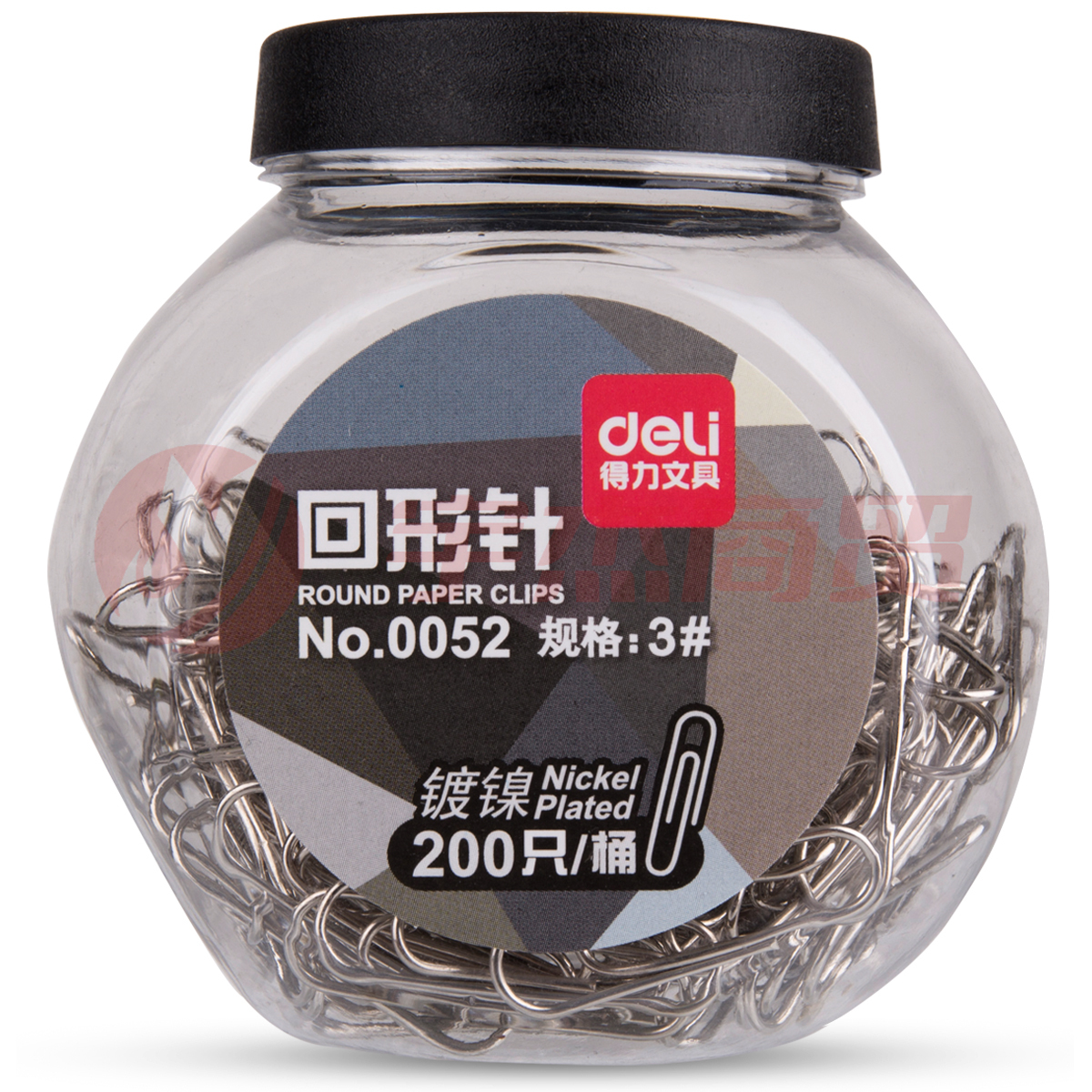 得力 0052 回形针 3# (单位:桶)