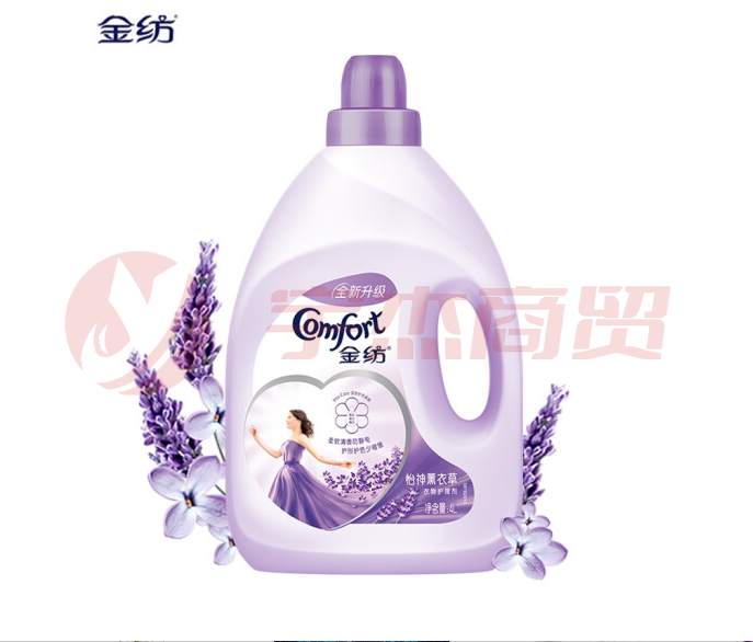 金纺衣物柔顺剂护理剂 柔软留香防静电 怡神薰衣草4L