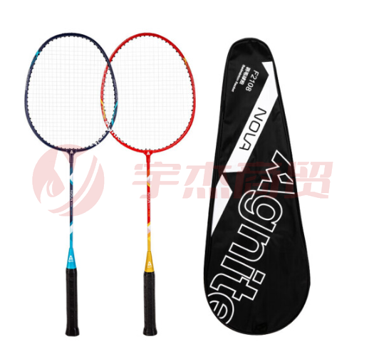 安格耐特F2108羽毛球拍(蓝+红)(2个/副)