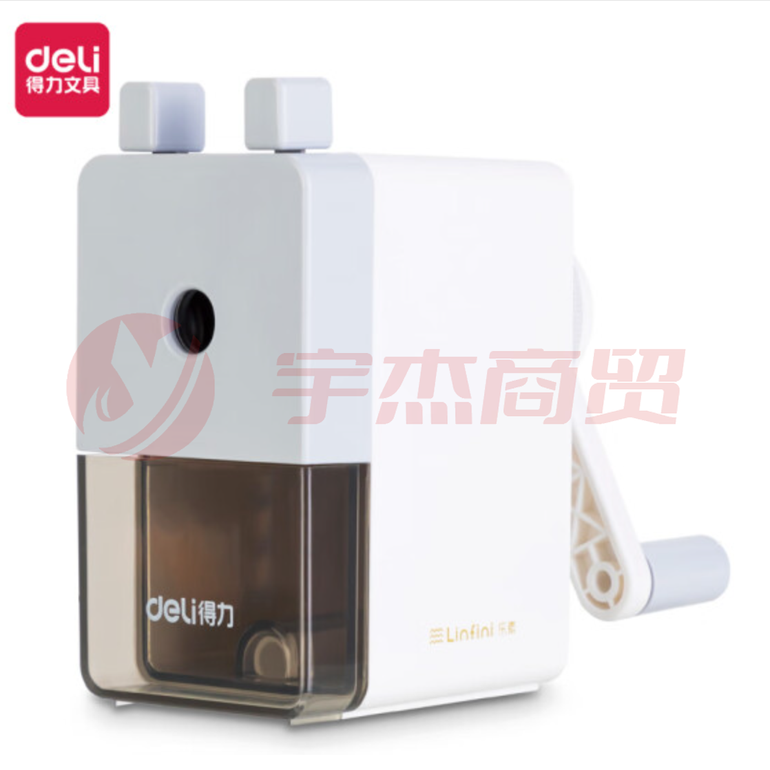 得力(deli)0749削笔机(单位：只)灰