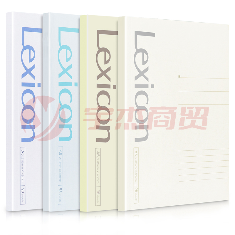 得力(deli) 7986办公胶装本(混)-98张-A5(本)