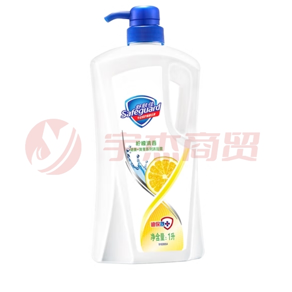 舒肤佳沐浴露柠檬清新型 1L