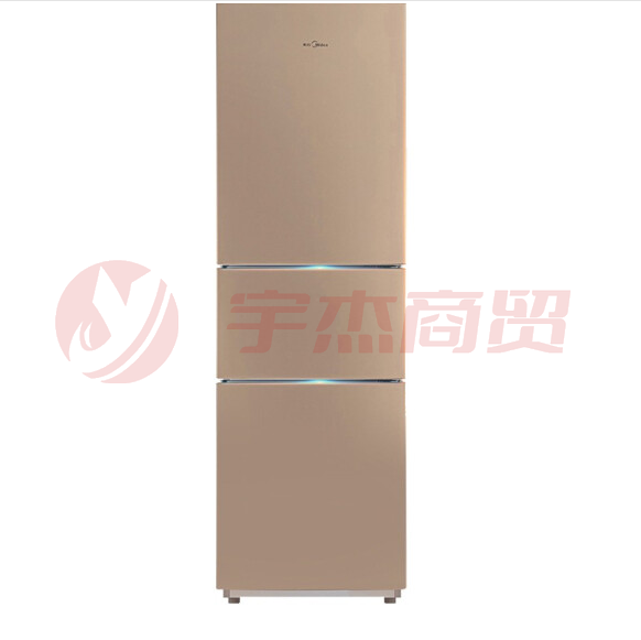 美的(Midea) 213升 三门三温家用小电冰箱冷藏冷冻大容量节能保鲜省电低音 BCD-213TM(E)