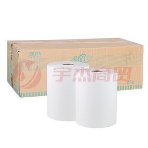 清风 卷筒型擦手纸 BH22A 单层180米/卷*2卷/提*4提/箱