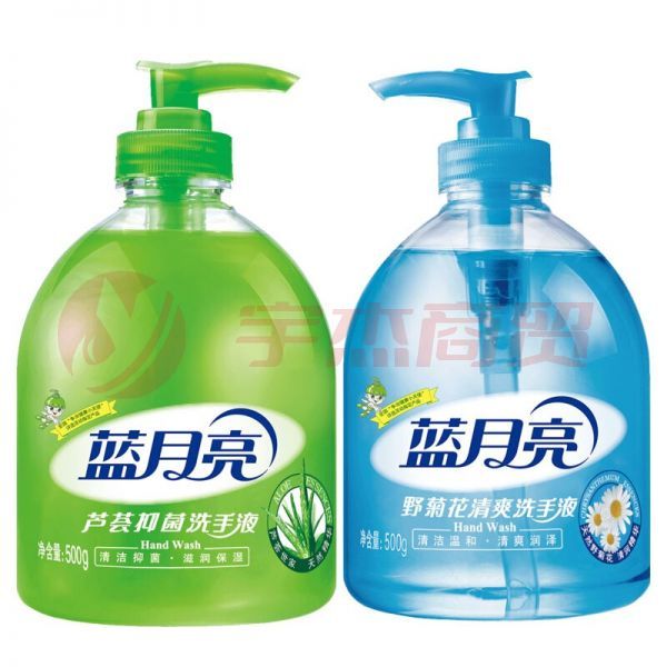 蓝月亮 500g芦荟洗手液+500g野菊花洗手液 芦荟野菊花洗手液套装