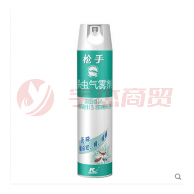 枪手 600ML 杀虫气雾剂 无味 枪手杀虫剂