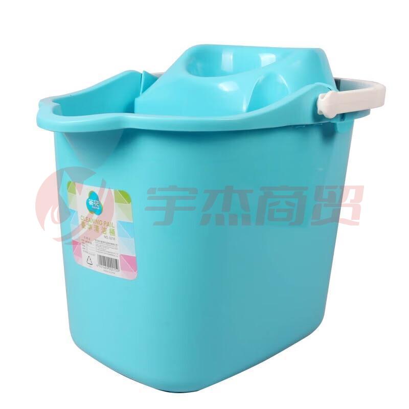 茶花拖把桶挤水拖布桶拧干桶