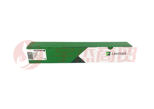 利盟（Lexmark）76C00K0 高容量黑色碳粉 (适用CX/CS 921de/923de CX922de机型) 约18500页