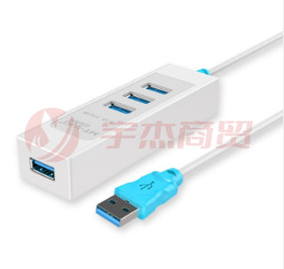 迈拓维矩MT-314 usb3.0分线器 4口电脑笔记本usb集线器hub多接口高速 Jd.4个起售(偏远区域下单前请电话咨询)