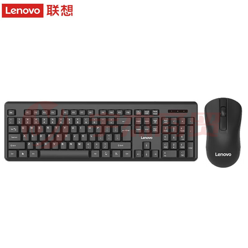 联想（Lenovo）MK23Lite无线键盘鼠标套装 键鼠套装 全尺寸键盘 商务办公