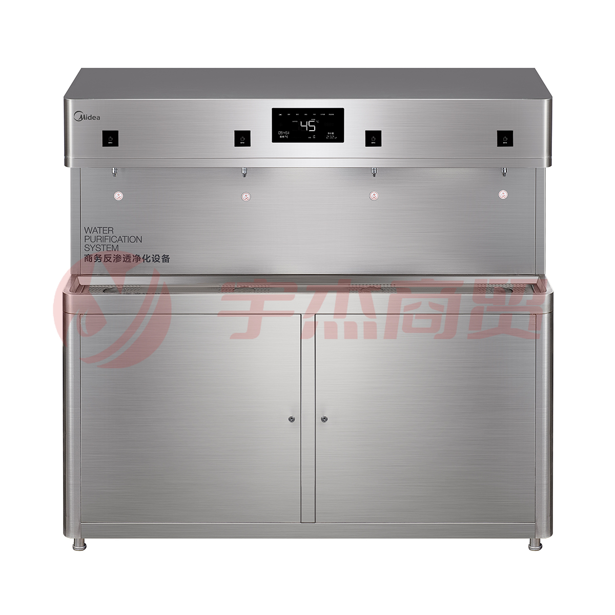 美的(Midea) ZRO1628-H4(R80)商用净饮机四龙头加热一体机 学校宿舍机场食堂适用