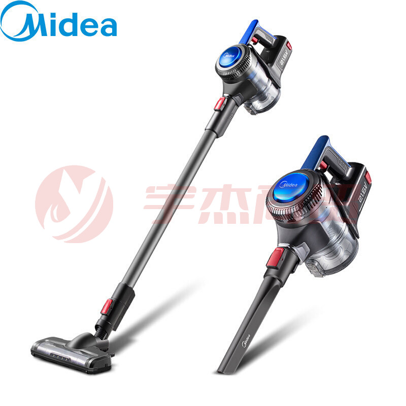 美的（Midea）吸尘器P3 (VH1704)手持式充电无线吸尘器 