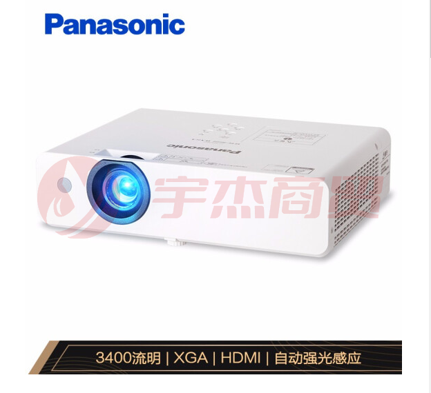 松下(Panasonic)PT-UX344C 投影仪 投影机商务办公 家用会议教学