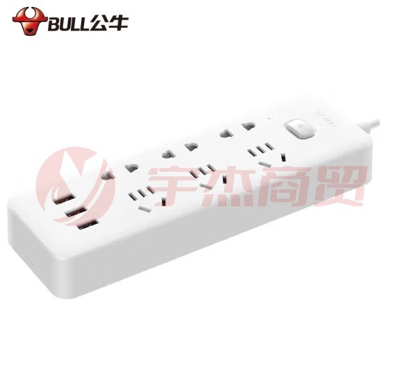 公牛（BULL）小白USB插座拖线板2USB排插3USB插座UUD122/UUB126 GN-UUB126 3米 ydfg-231011151940
