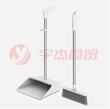 好媳妇 防风梳齿型扫把簸箕套装 家用扫地扫头发 扫帚畚箕组合两件套