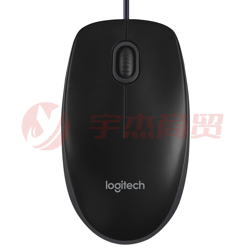 罗技（Logitech） B100  企业版 办公有线鼠标 