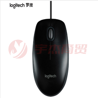 罗技(Logitech) M100r 有线鼠标 大手鼠标 商务办公鼠标 家用对称鼠标 企业采购 黑色