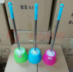 马桶刷 带座马桶刷 坐便器清洁刷 不锈钢长柄洗厕所刷子