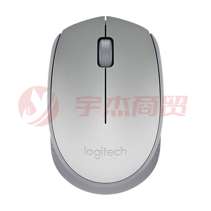 罗技 M188 无线鼠标 银色
