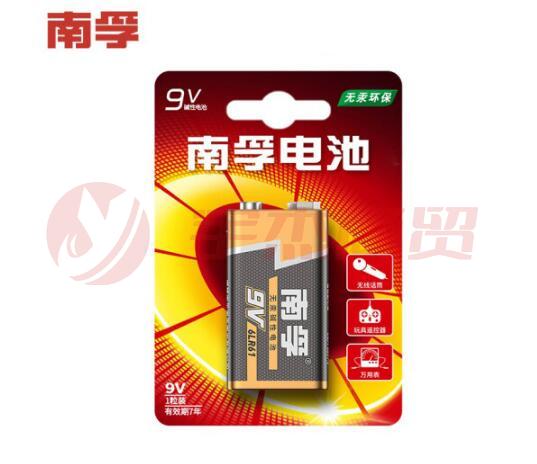南孚 9V碱性电池 1粒装