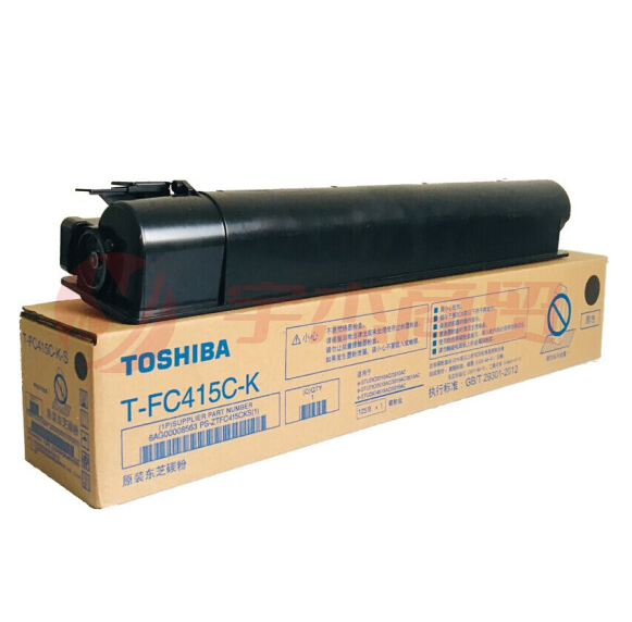 东芝（TOSHIBA）T-FC415C原装粉盒 墨粉 适用2010AC墨盒3015 2110AC碳粉 黑色高容T-FC415C-K