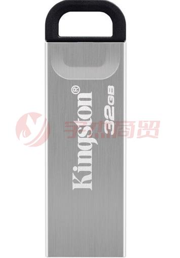 金士顿(Kingston)32GB USB 3.2 Gen 1 U盘 DTKN 金属外壳 读速200MB/s 金士顿高速U盘DTKN-32G