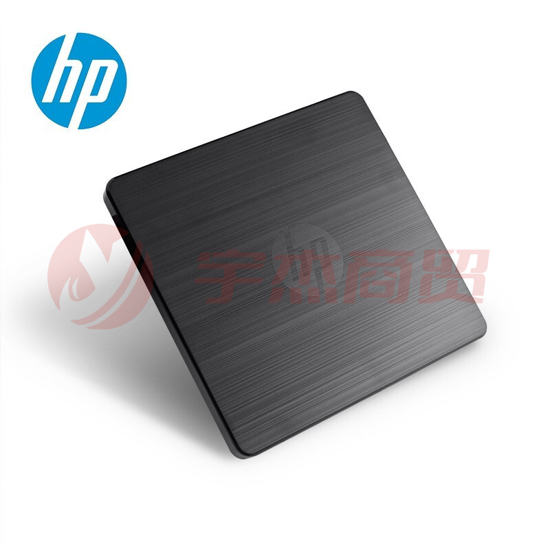 惠普（HP）外置光驱刻录机 笔记本台式机超薄移动光驱USB移动刻录通用DVD8/CD24倍速 黑色