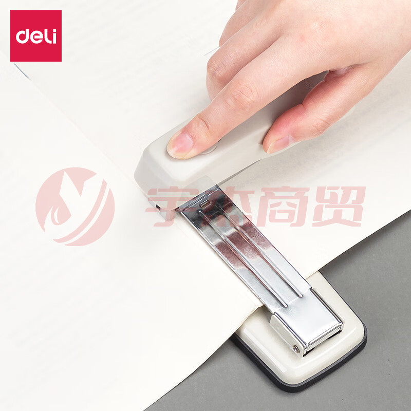 得力(deli) 0414S 订书机 灰 单台装