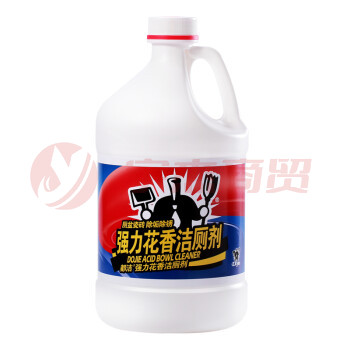 都洁 强力花香洁厕剂3.7kg大桶装 洁厕液洁厕灵大桶装马桶厕所清洁剂供应酒店单位餐厅 1箱(4桶) 