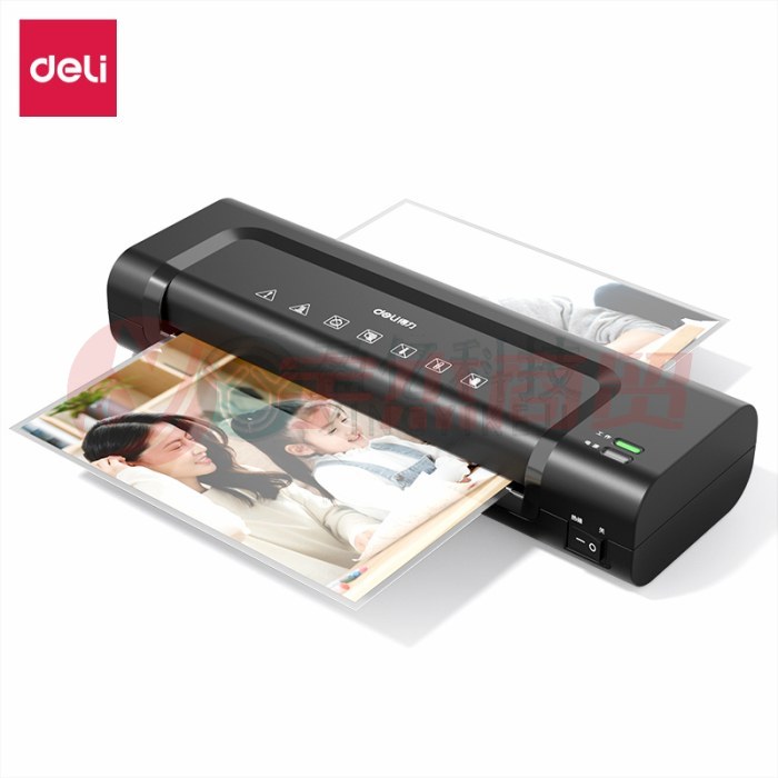 得力14375塑封机(黑色)(台) M&C87539