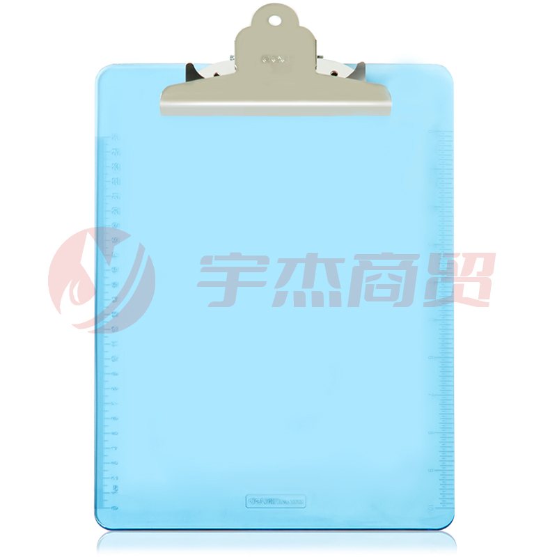 得力9252透明书写板夹(浅蓝)(只)XTGM02261410089539